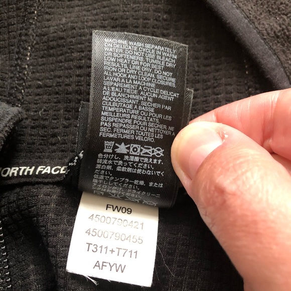 North face fleece wind wall jacket - Picture 5 of 7